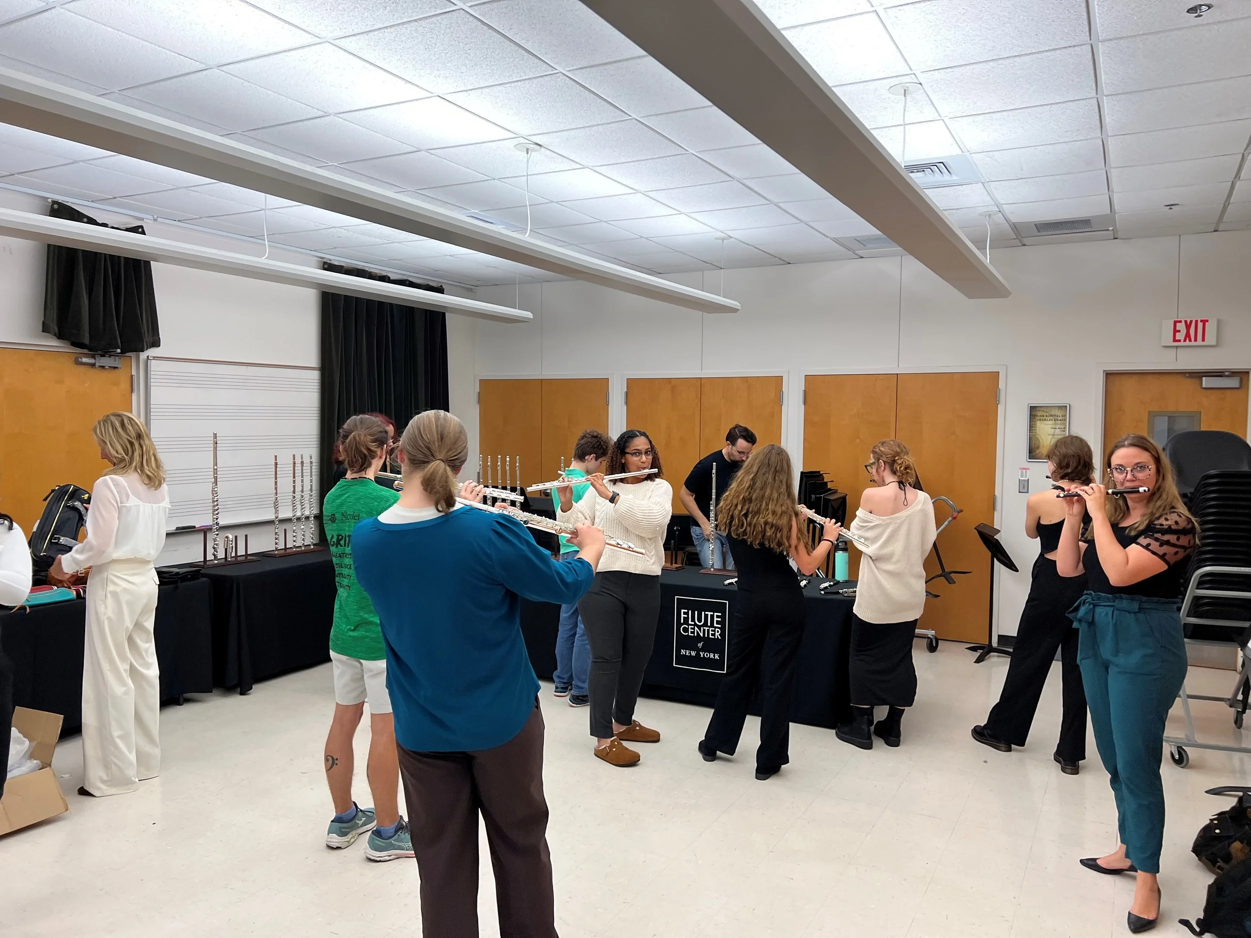 Flute Center of New York Visit