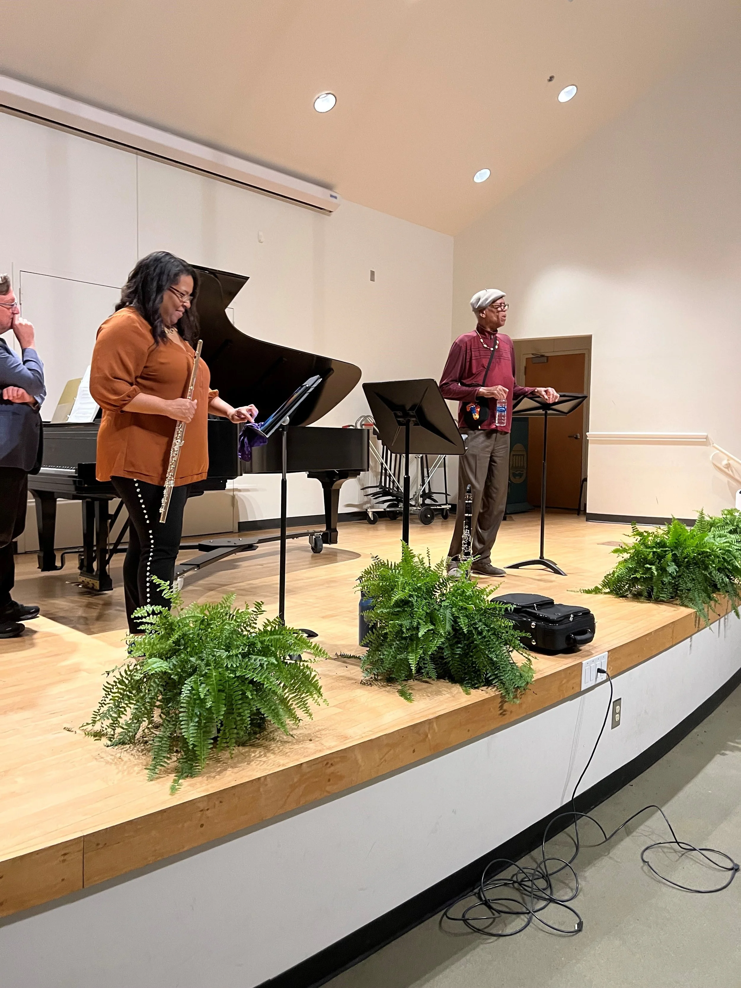 Langston Hughes Rehearsal