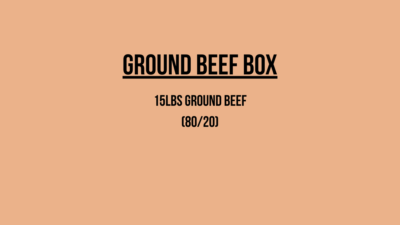 The Ground Beef Box