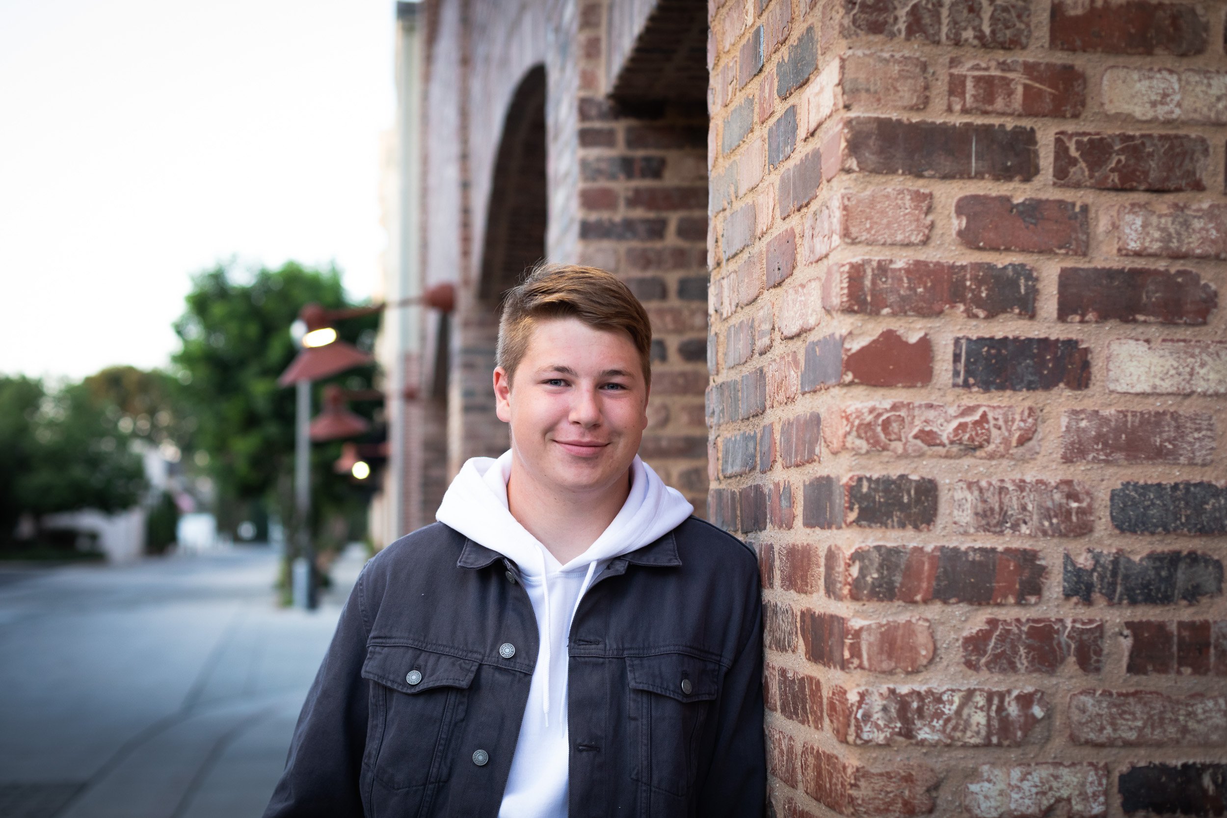 Senior Pictures in Old Town Tustin