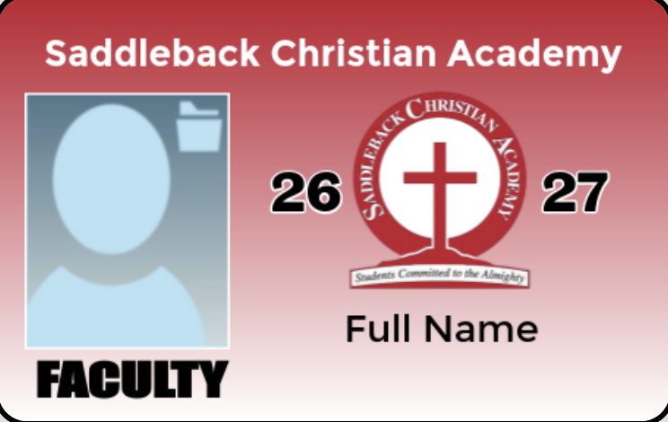Homeschool Student ID Card