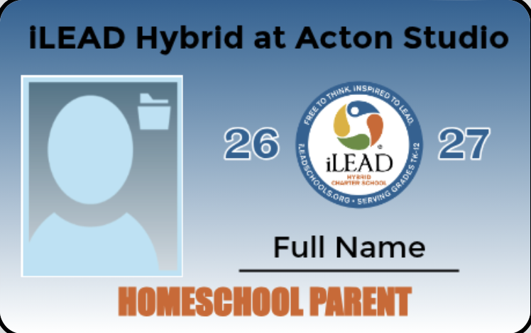 Parent School ID Card Homeschool