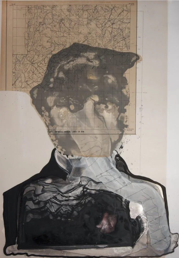 Transfer of Doubt   |   Acrylic on Mylar   |   84 x 112cm