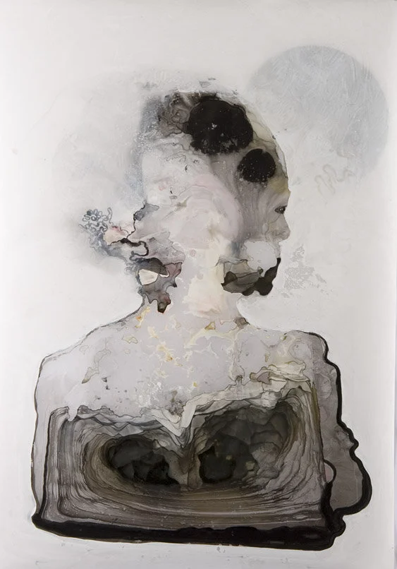 Loop   |   Acrylic on Mylar   |   84 x 120cm