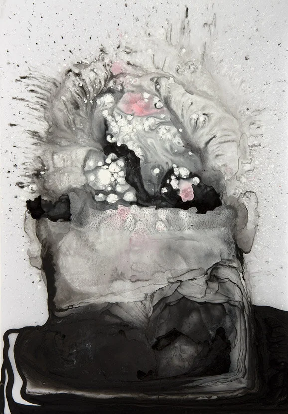 Only Moving Thing   |   Acrylic on Mylar   |   84 x 120cm