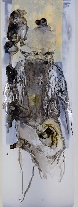 Workend 57   |   Acrylic on Mylar   |   87 x 285cm