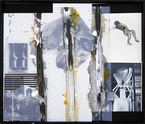 Webless Weavers Project 1   |   Mixed Media on Board   |   70 x 61 x 5cm
