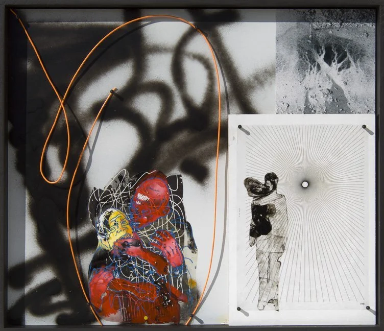 Webless Weavers Project 7   |   Mixed Media on Board   |   70 x 61 x 5cm