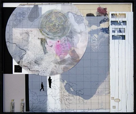 Webless Weavers Project 8   |   Mixed Media on Board   |   70 x 61 x 5cm