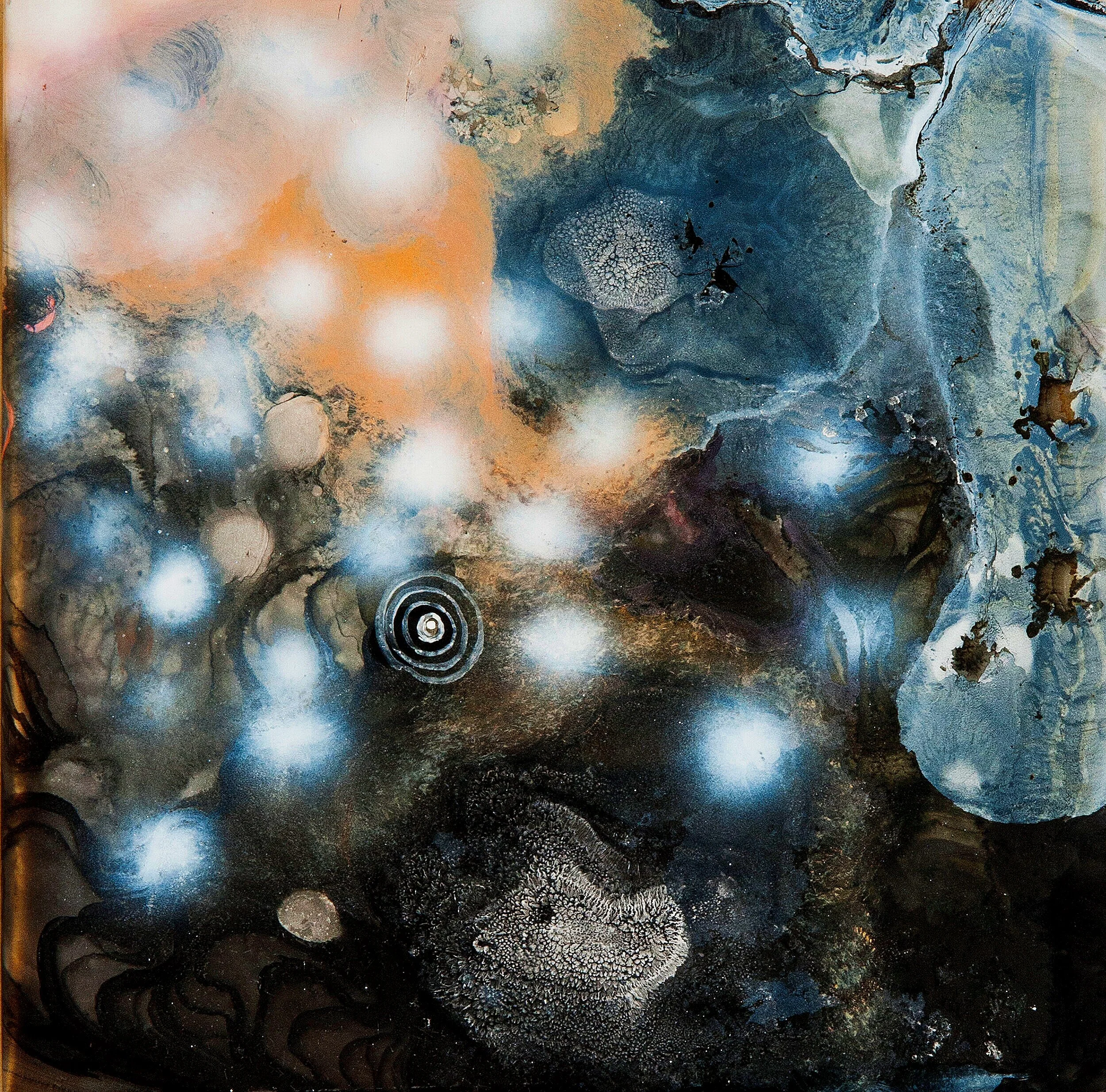 Target  I  acrylic on Mylar film  I  