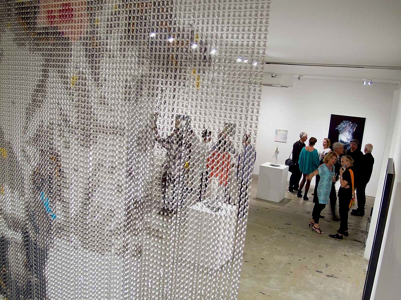 Plundering the verge  I  Host 2 chain  detail 
 I  exhibition image