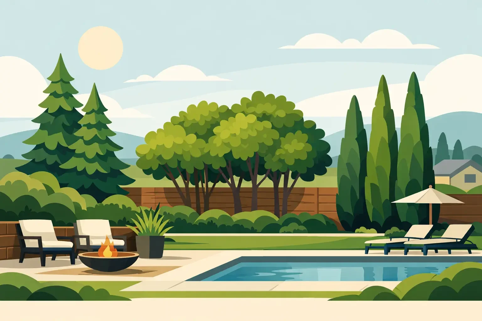 Best Privacy Trees for Backyard Spaces