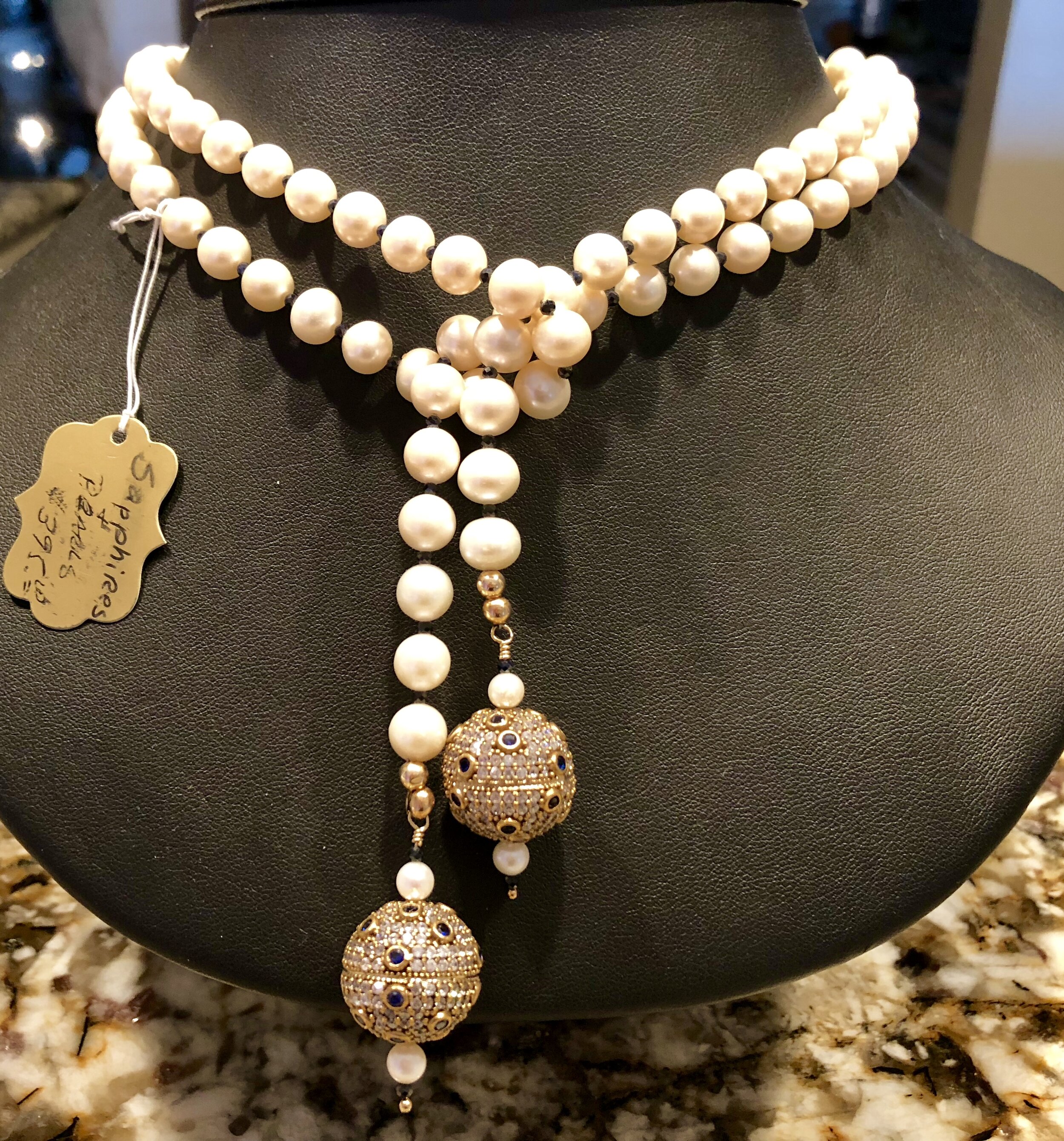 Pearls & Sapphires