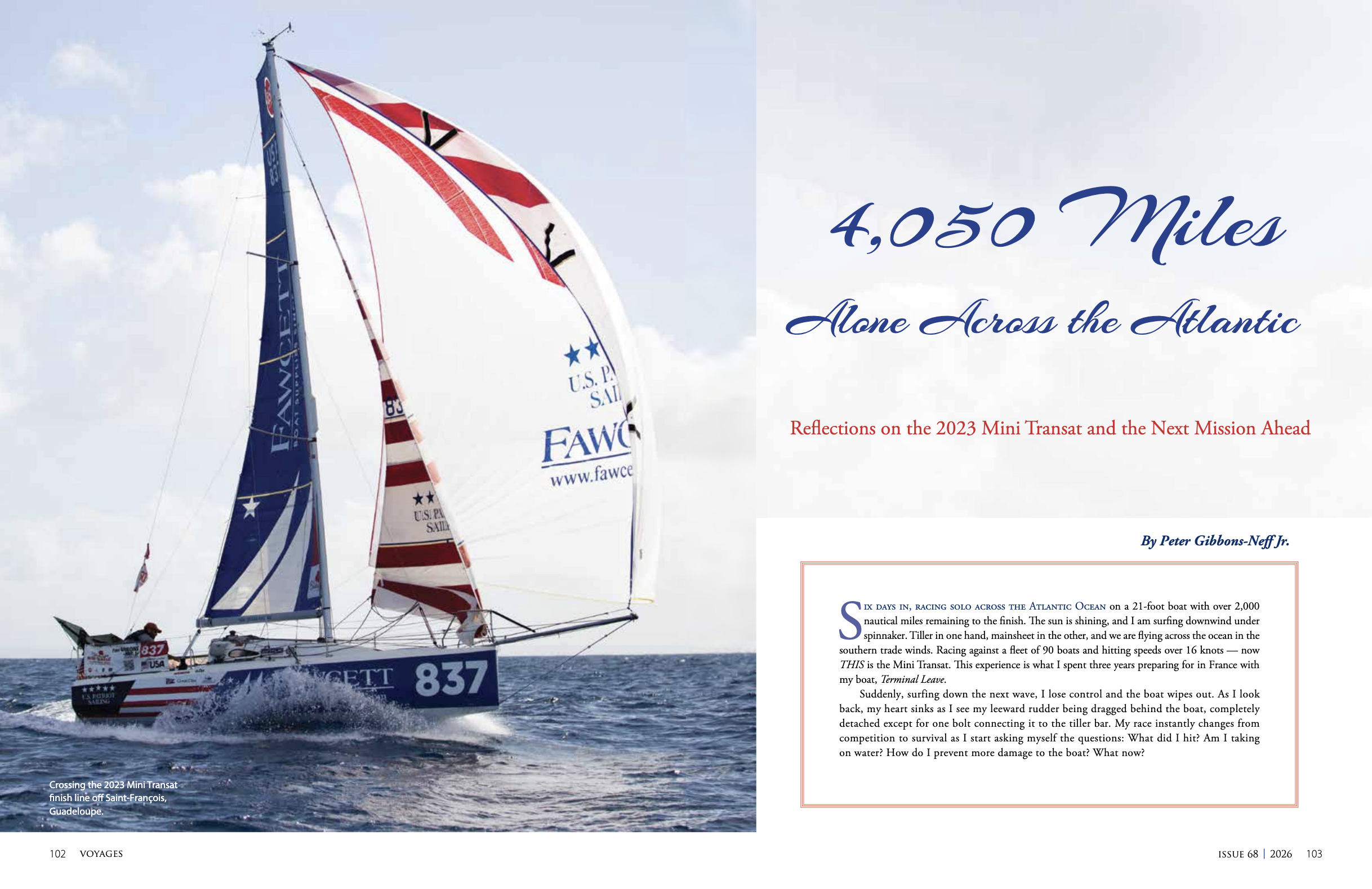 New CCA Article: Alone Across the Atlantic