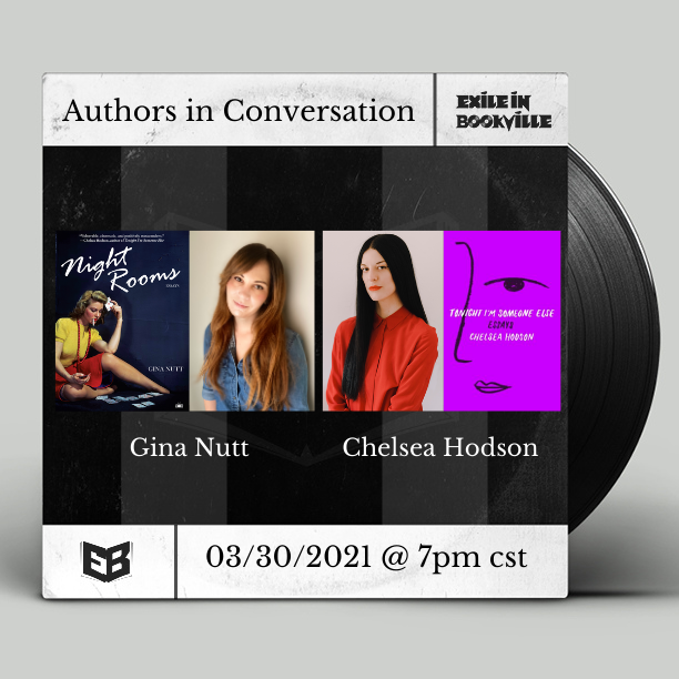 Gina Nutt Night Rooms event in conversation with Chelsea Hodson.