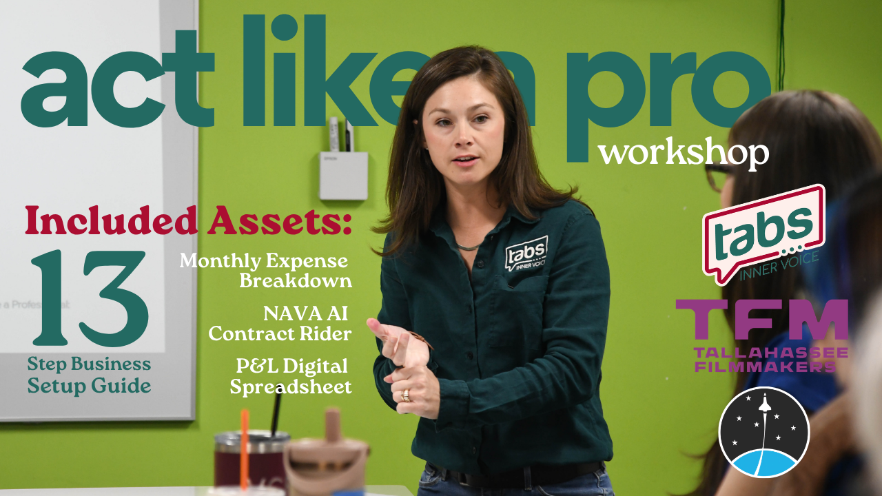Act like a Pro Workshop