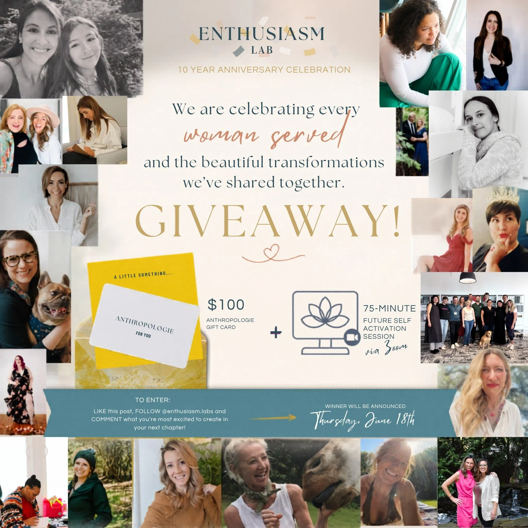 10 years ago, I thought I was building a business.

Looking back, I realize I was helping women build lives that felt more aligned, more abundant, and more fully their own. 💛

Over the last decade, I've had the honor of watching women:

✨ Buy homes 