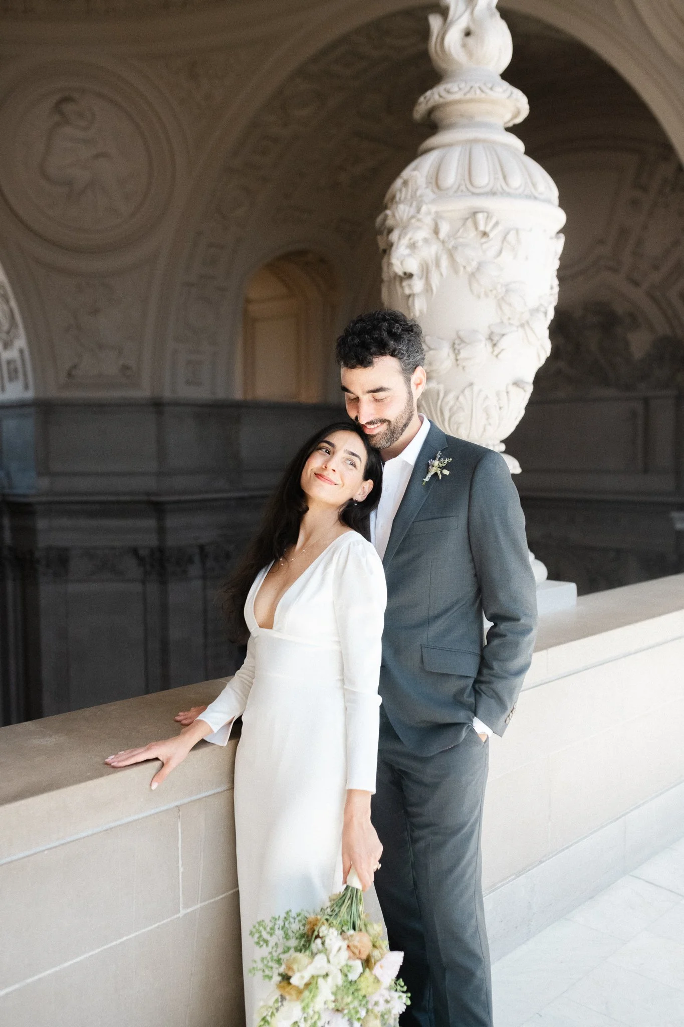 A Summer City Hall Wedding in San Francisco