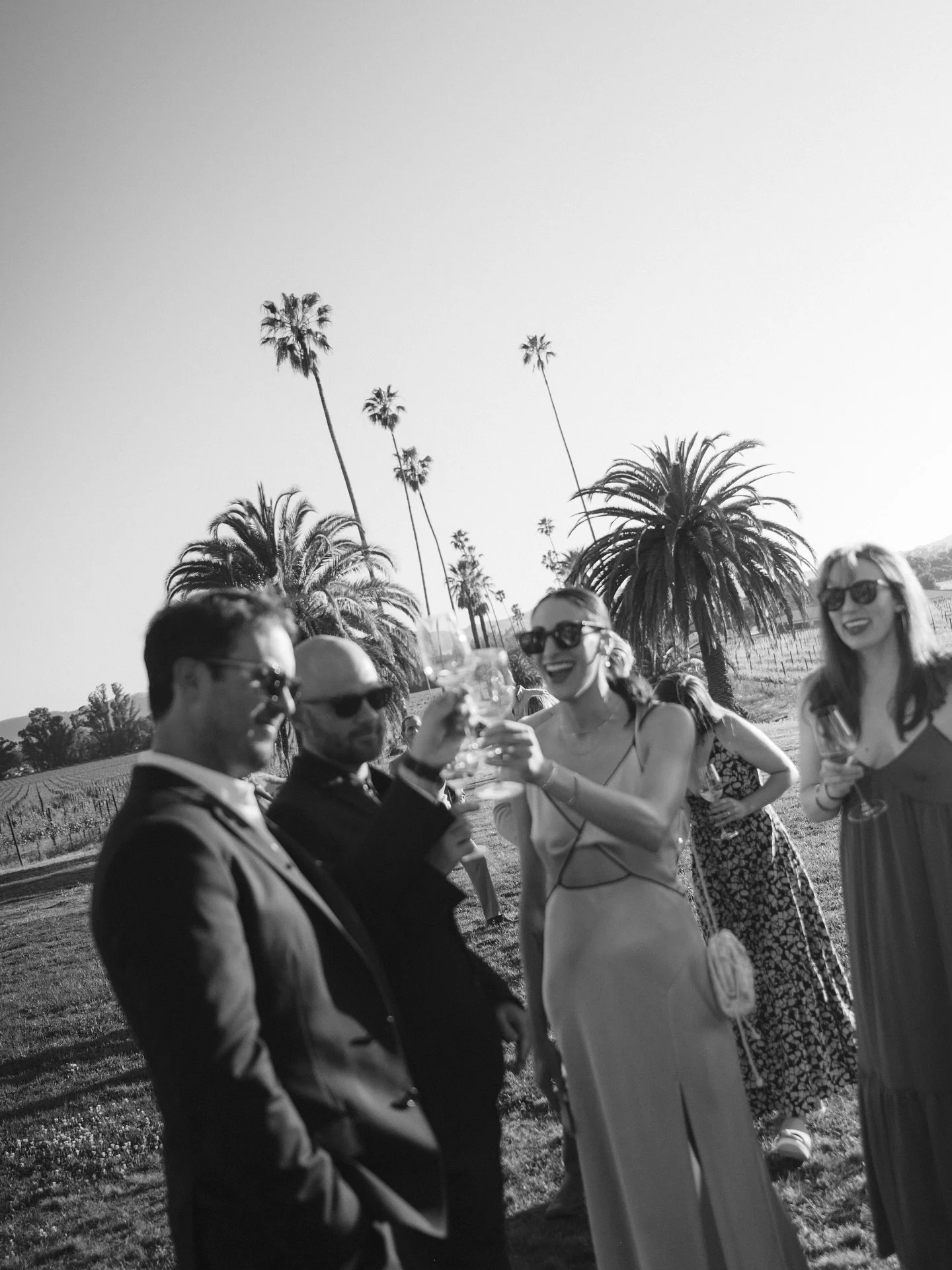 That Friday feeling at @scribewinery 🥂🌴 

//

#scribewinery #sonomaweddingphotographer #sonomawedding #documentaryweddingphotographer #winerywedding #vineyardwedding