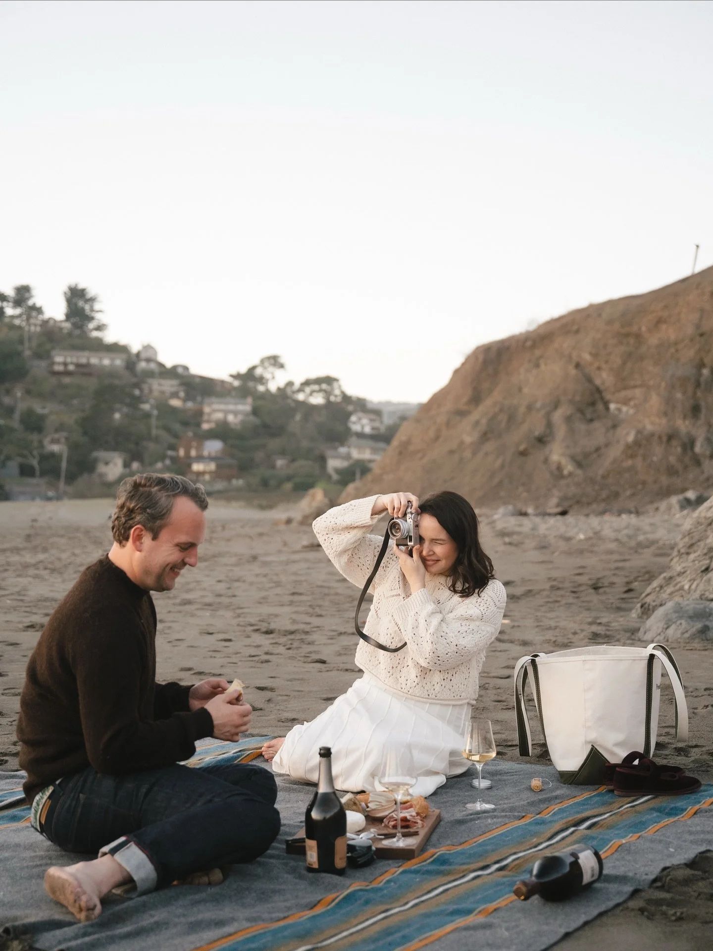 When your @lazybearsf sommelier &amp; his fianc&eacute;e become your photo clients 🥂
