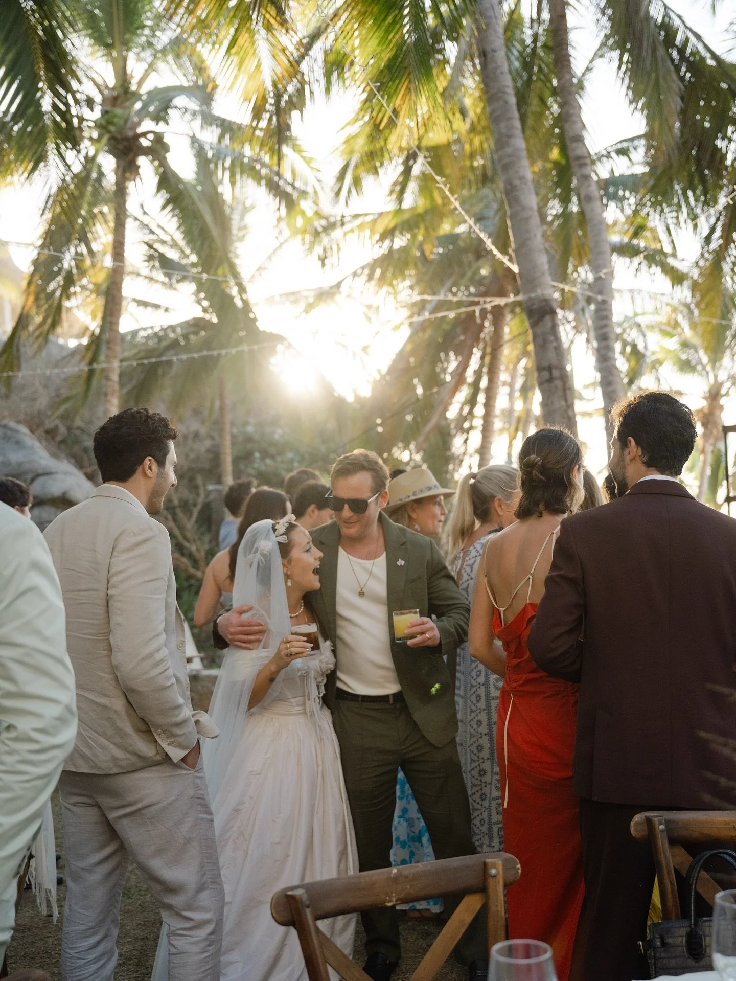 Cocktail hour candids in Sayulita 🍹🌴 

Photography:&nbsp;@elizabethpishalphoto&nbsp;
Planning &amp; Design:&nbsp;@nicoellaevents&nbsp;
Bride &amp; Designer:&nbsp;@katarinavollyall
Venue:&nbsp;@teitiare&nbsp;
Floral Design:&nbsp;@franciscosalazarcha