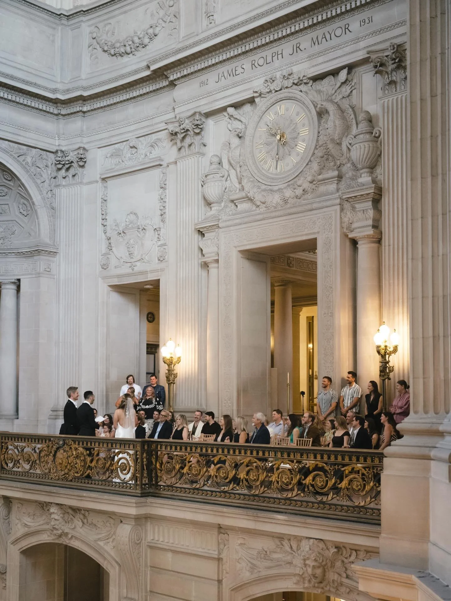 Someone asked me recently if I ever get tired of shooting at City Hall. 

The short answer? No. 

The setting is iconic, but it&rsquo;s the people who transform it. Different gowns, florals, shoes, and different love stories. 

Sometimes there are 40