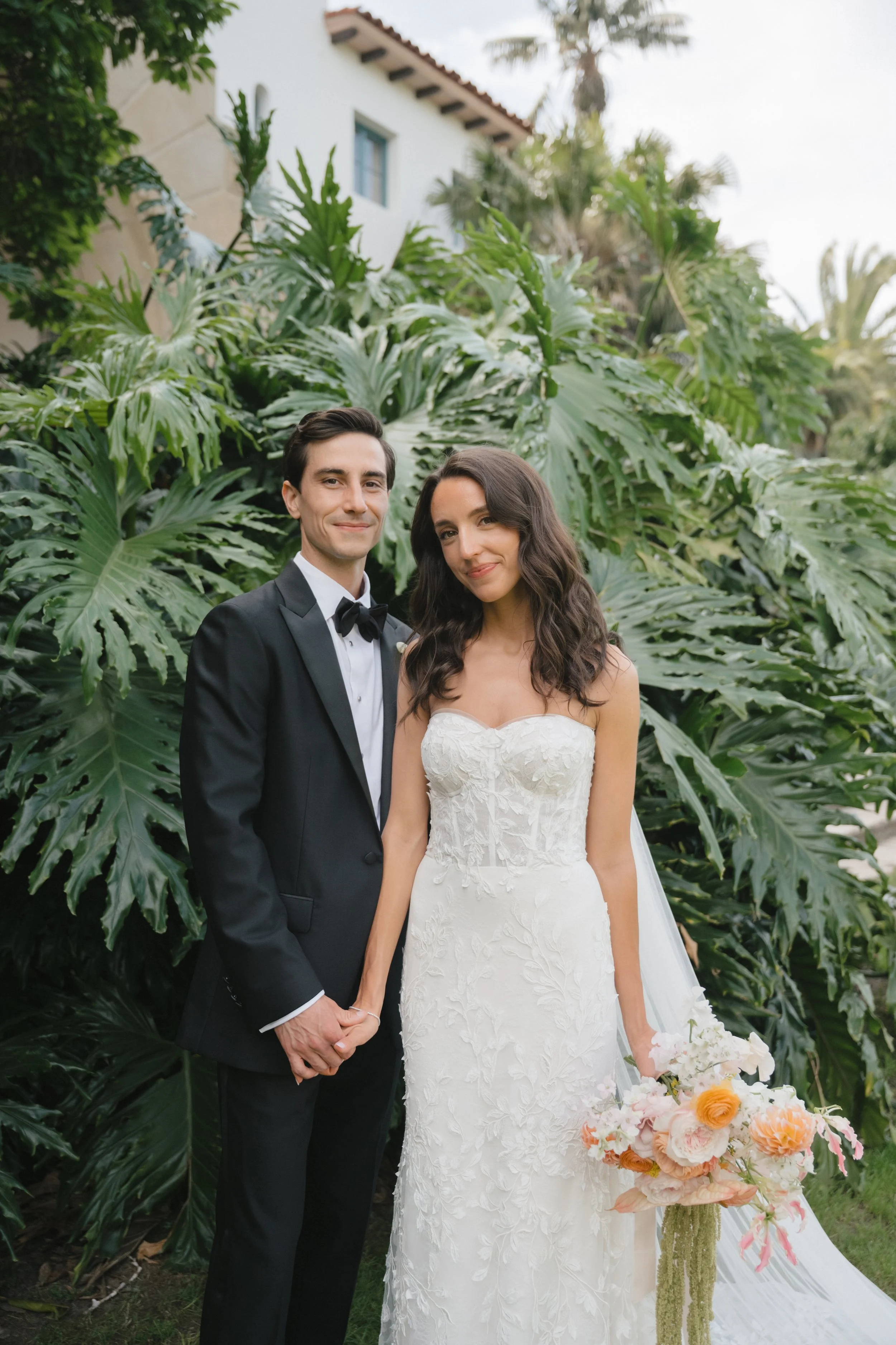 A Romantic Garden Party Wedding at the Santa Barbara Club | Chiara &amp; Michael