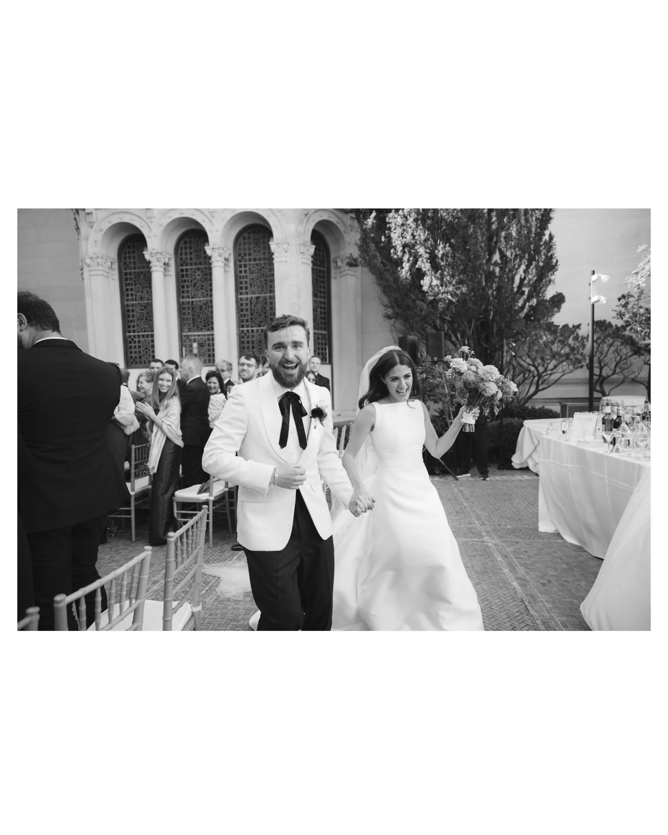 Excitement! Romance! Wine spills! 

Rachel &amp; Ollie&rsquo;s wedding had all the ingredients of a great love story. It truly felt like a movie. 🕯️🌹✨🎞️

Photography:&nbsp;@elizabethpishalphoto
Planning:&nbsp;@onesweetsoiree.sf
Venue:&nbsp;@floodm