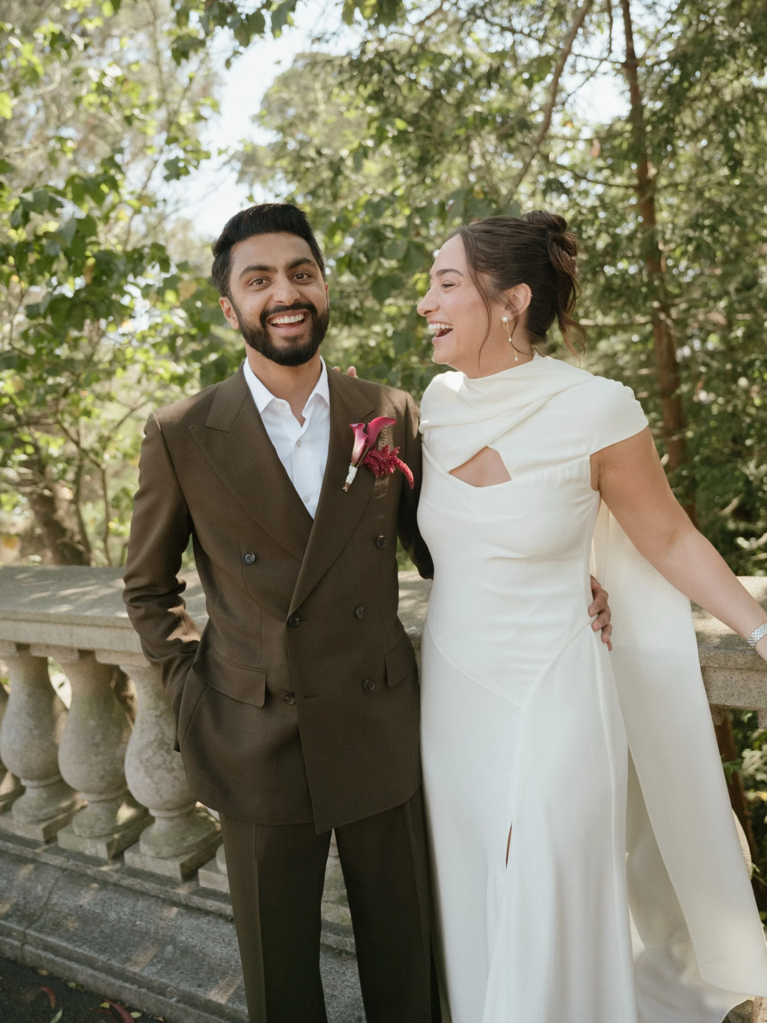 A love story told all over San Francisco.

It started with private vows in Golden Gate Park, just the two of them and Cowboy 🐶. Then a ceremony at Marin County Civic Center, drinks at True Laurel, and dinner at Flour + Water to end the night. 🍝 

N