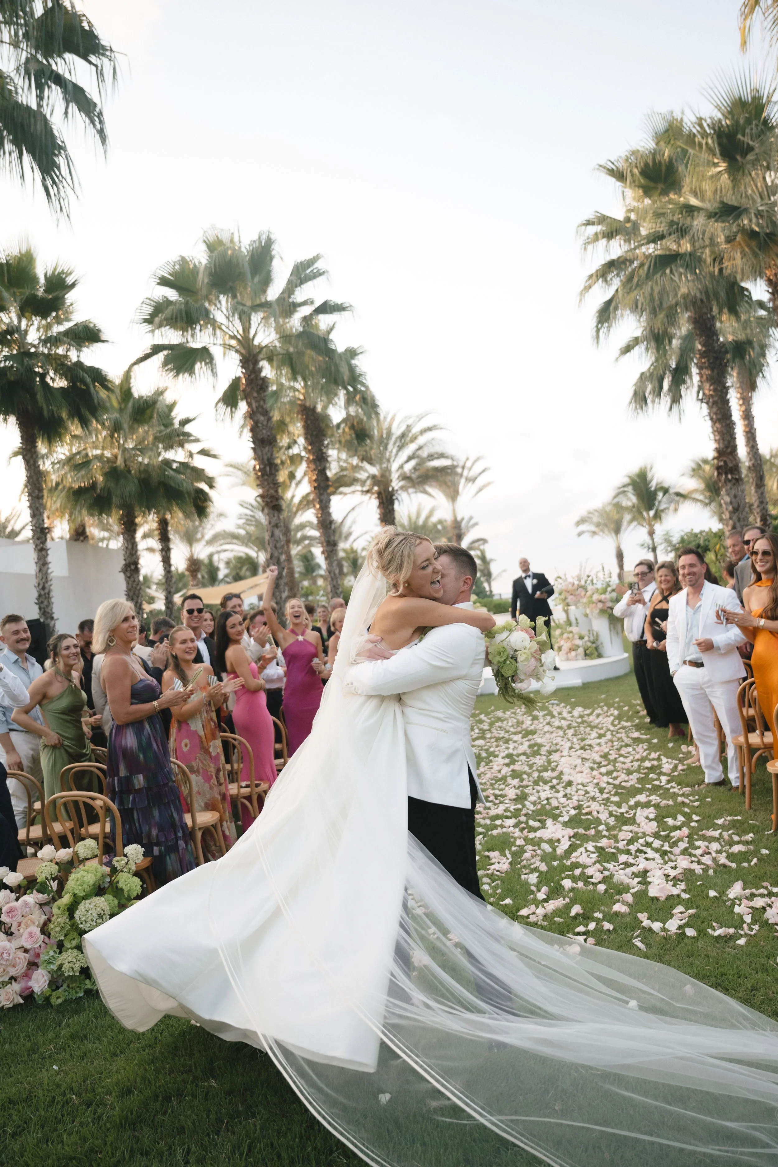 Conrad Punta Mita Wedding: Mary &amp; James's Pink and Green Paradise Celebration