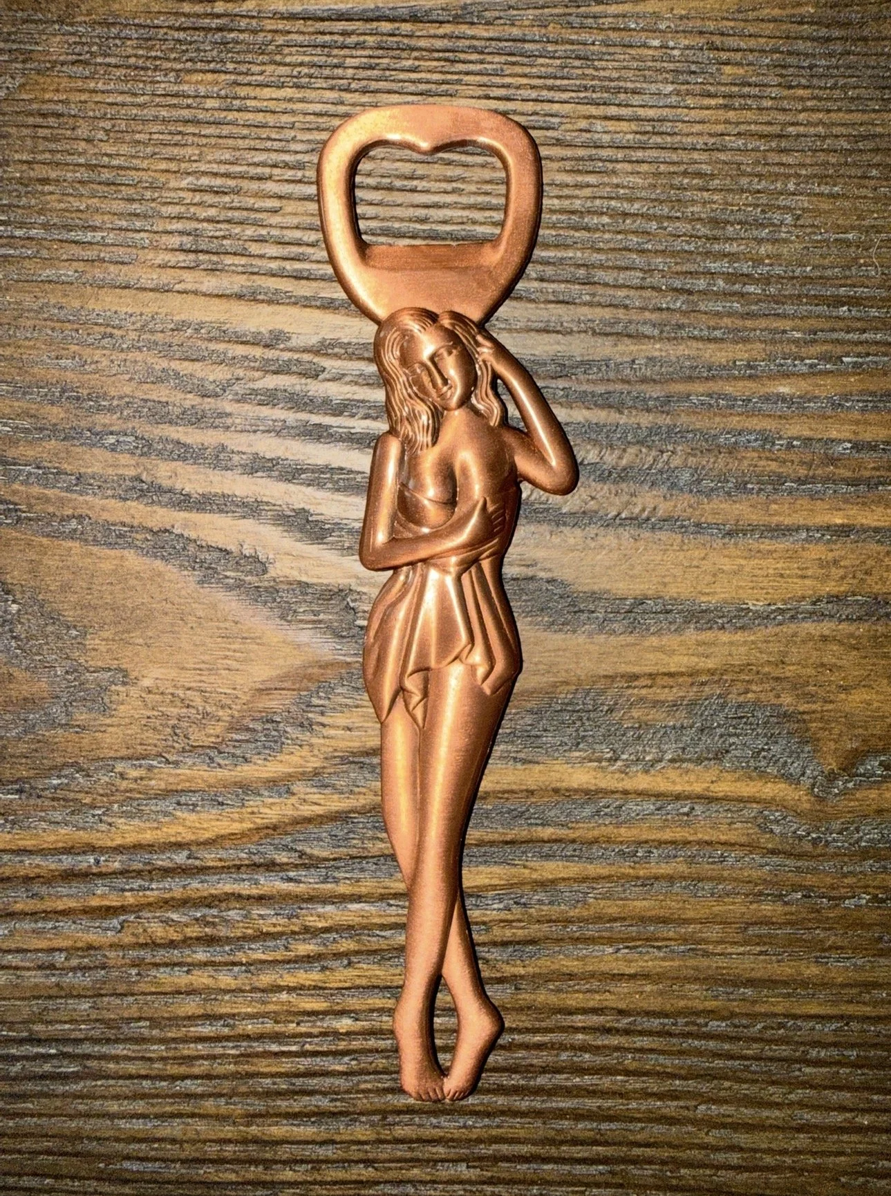 ROSE BRONZE BOTTLE OPENER