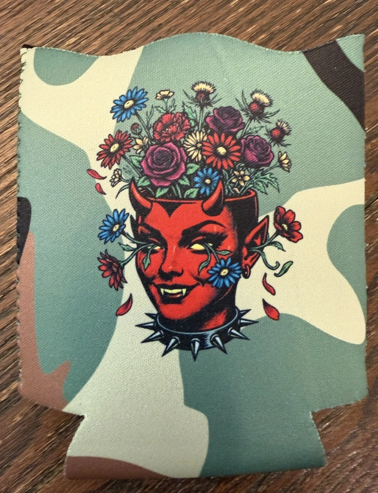 CAMO "Flowers In Your Head" KOOZIE