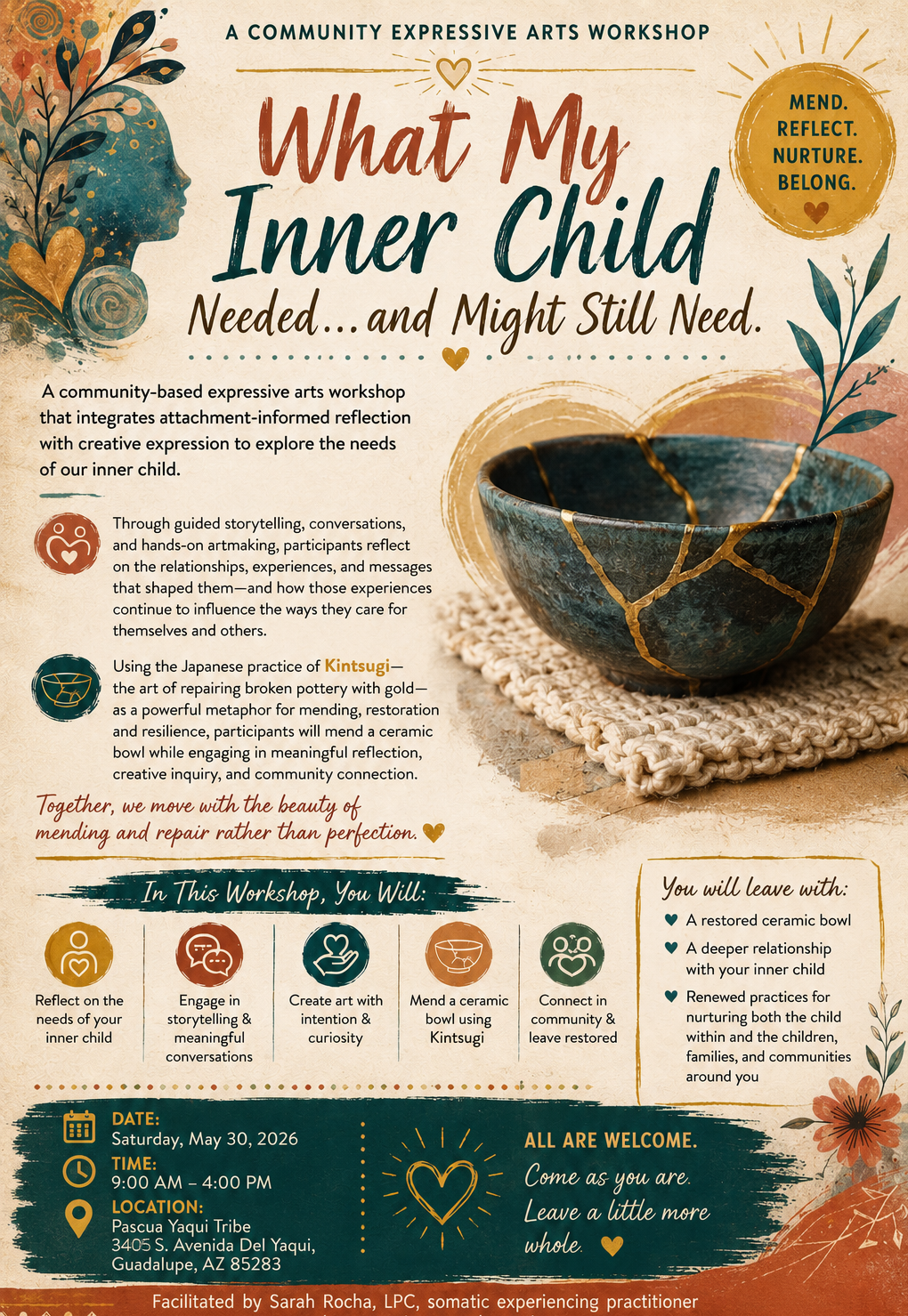 Inner Child Community Expressive Art Workshop