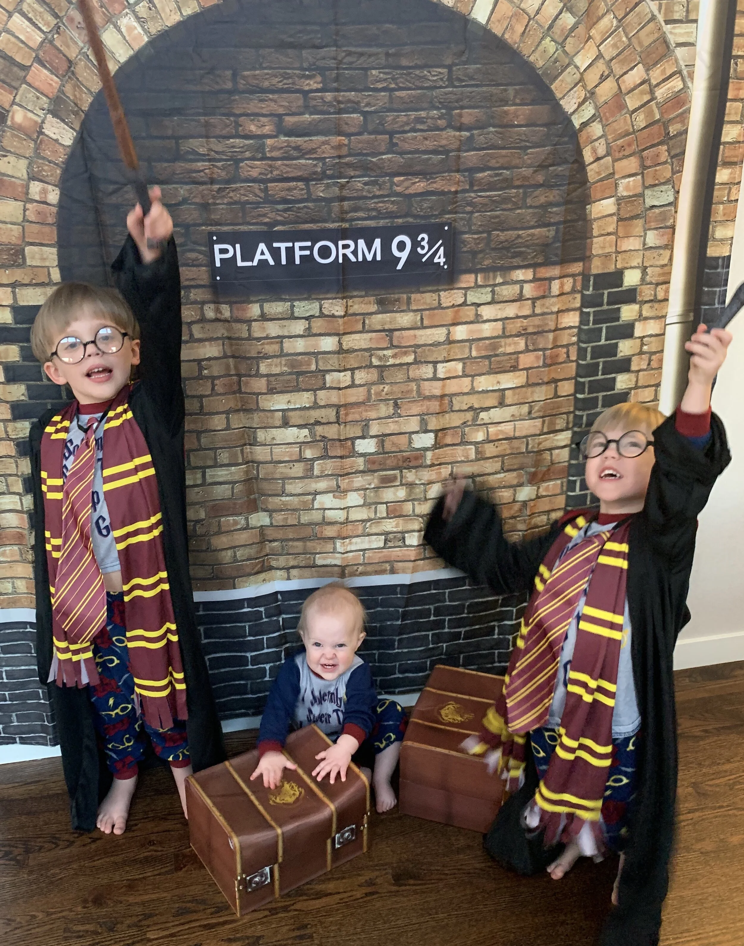 The Allard Family Celebrates #BacktoHogwarts