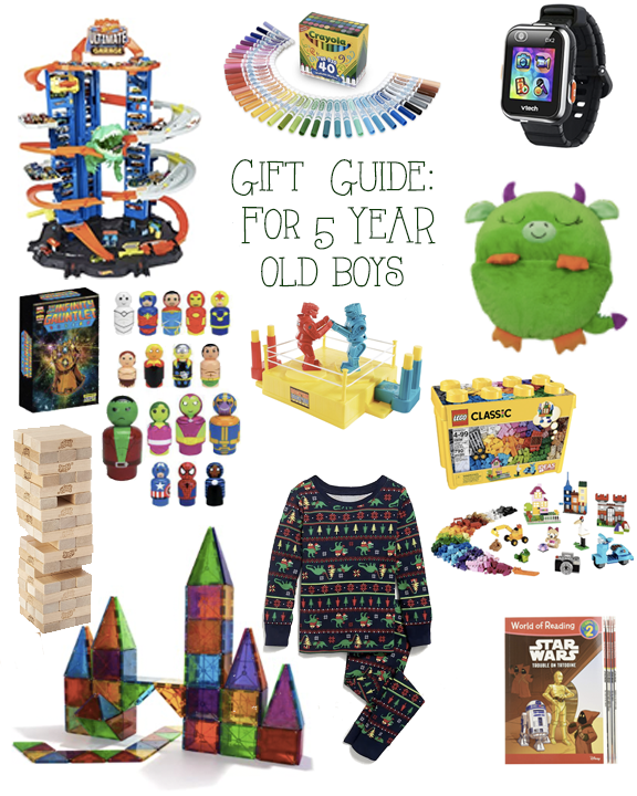 Holiday gift guide: 5 Year old boys
