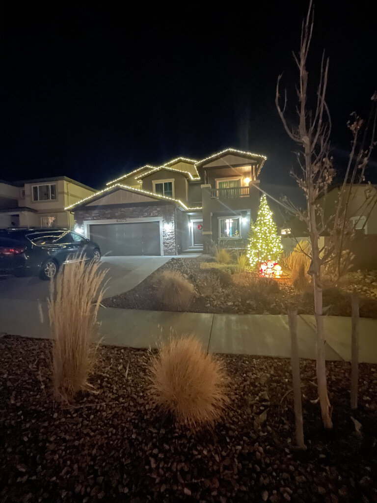 Up on the Housetop - Christmas Light Installation