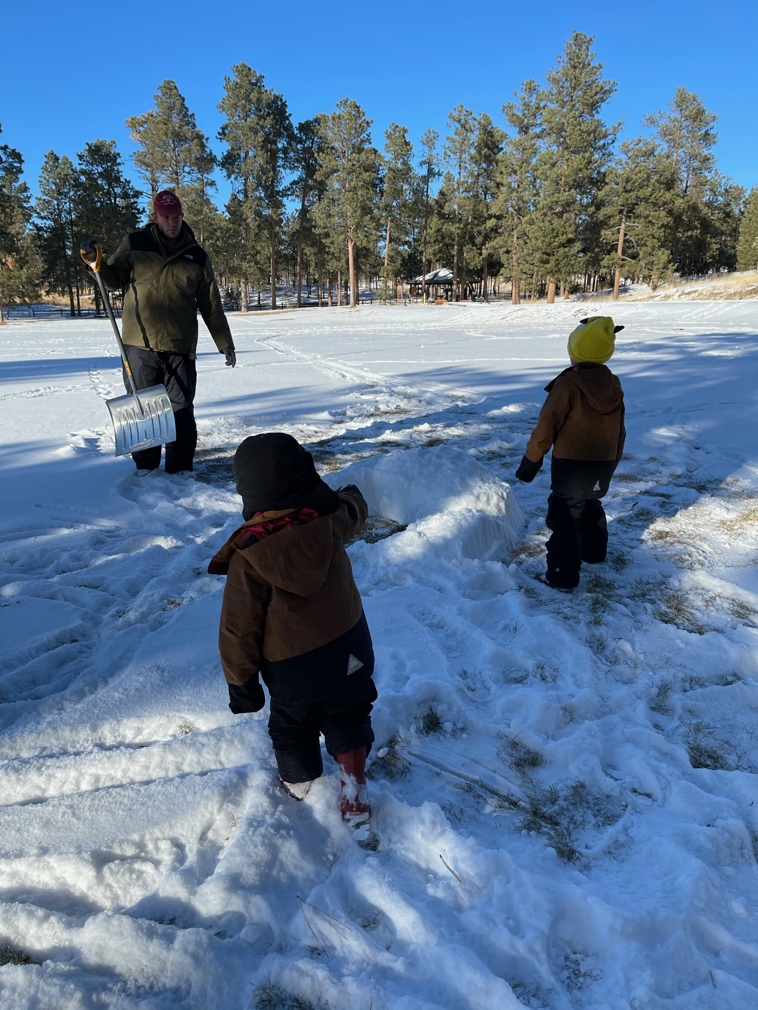 Walking in a winter wonderland