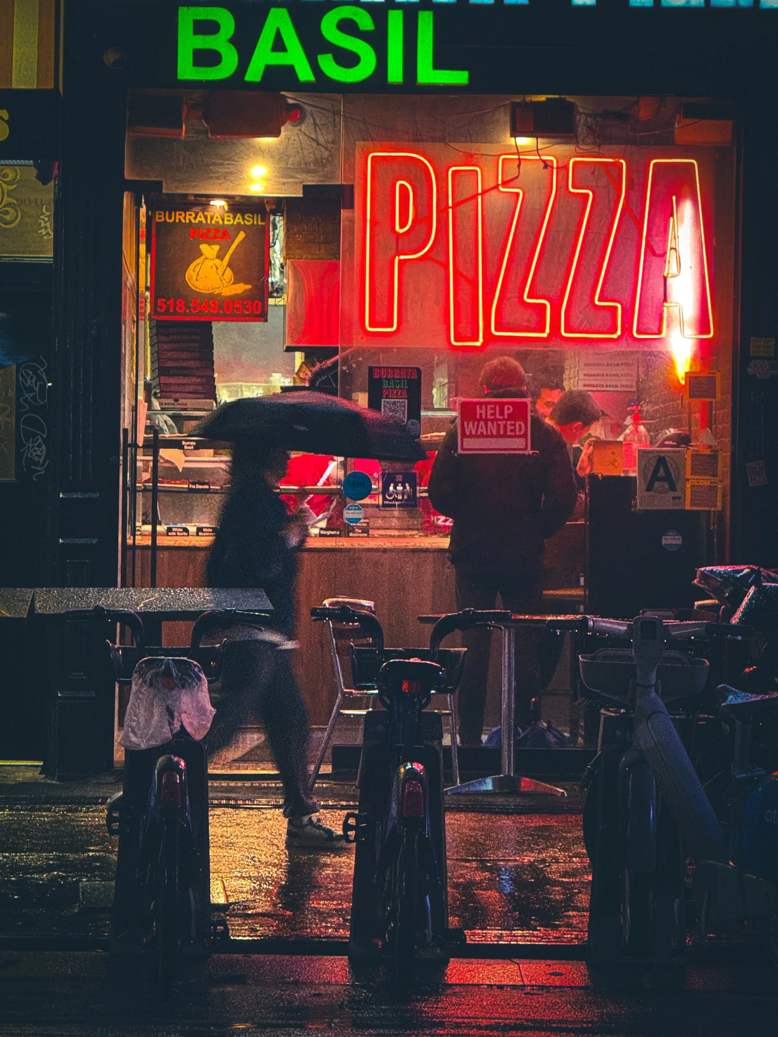 New York City Pizza Shop
