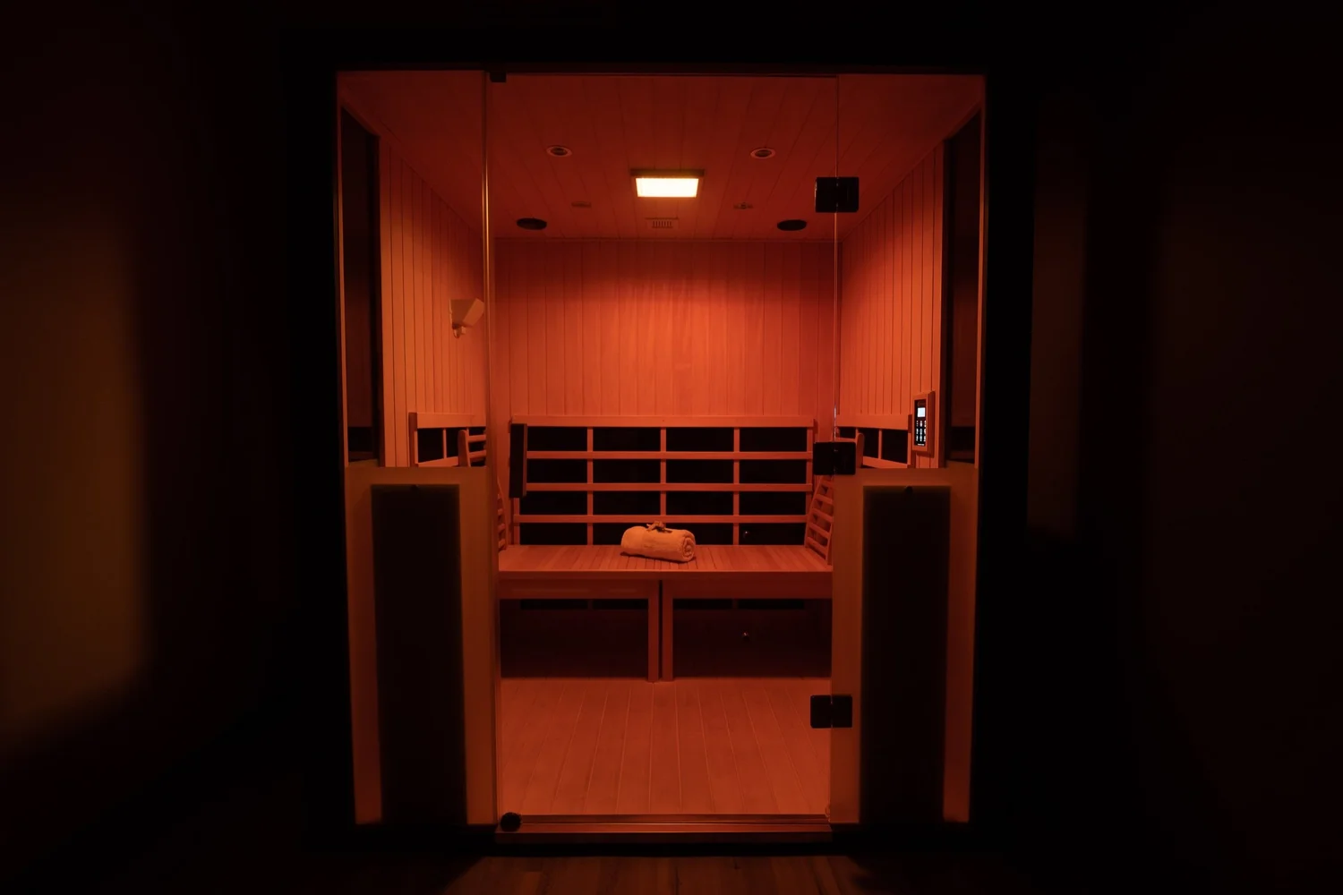 Infrared sauna at Awaken Wellness and Recovery