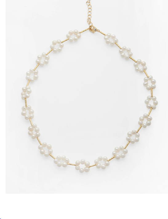 Reliquia Collective ⏤ Daisy Chain Necklace, AU$198 ☞ 