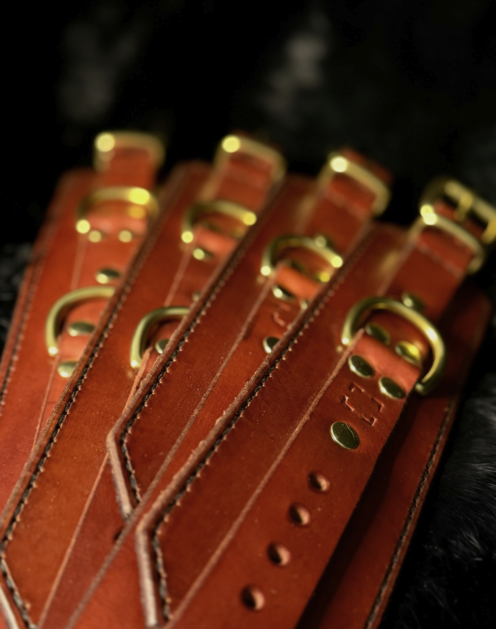 Mahogany Cuff Set
