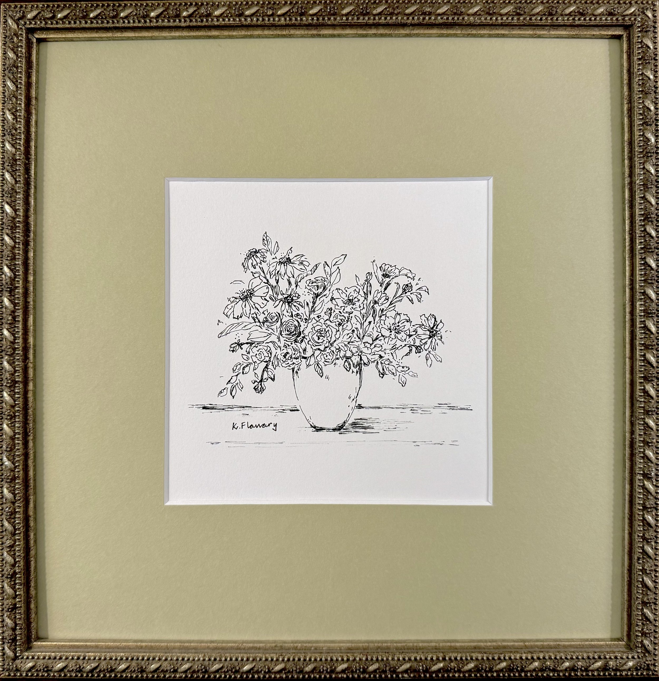 Frame size 10" x 10" - AVAILABLE $175