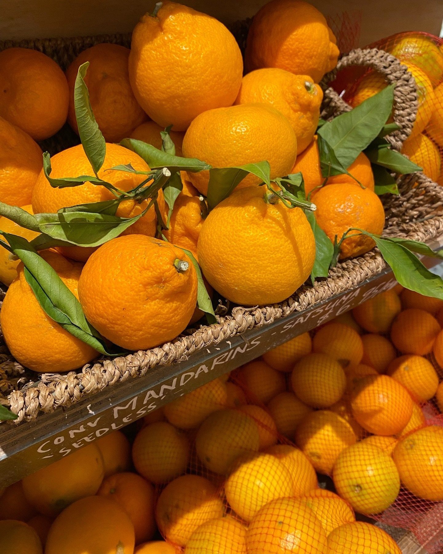 Satsuma seedless mandarins 🍊
Find these seasonal delights in store now