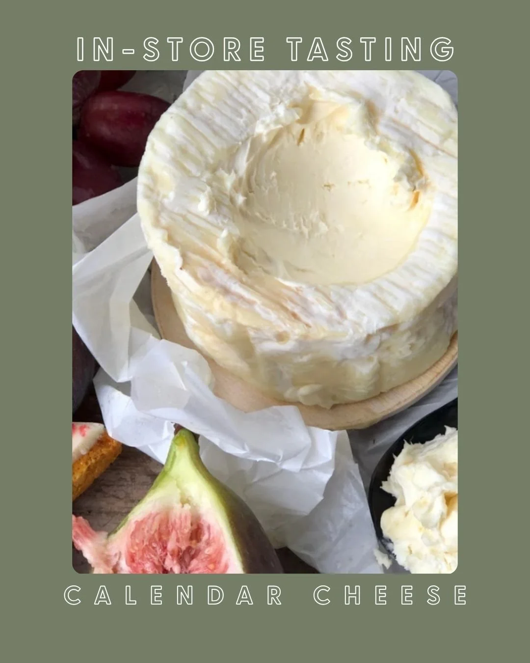 @calendar_cheese will be in-store at Carlton North for a tasting of some of their amazing cheeses tomorrow (Saturday the 2nd of May) from 1pm. 
Soft cheeses will take the spotlight, including Le Dauphin; an extra creamy, soft ripened cheese &amp; Gal
