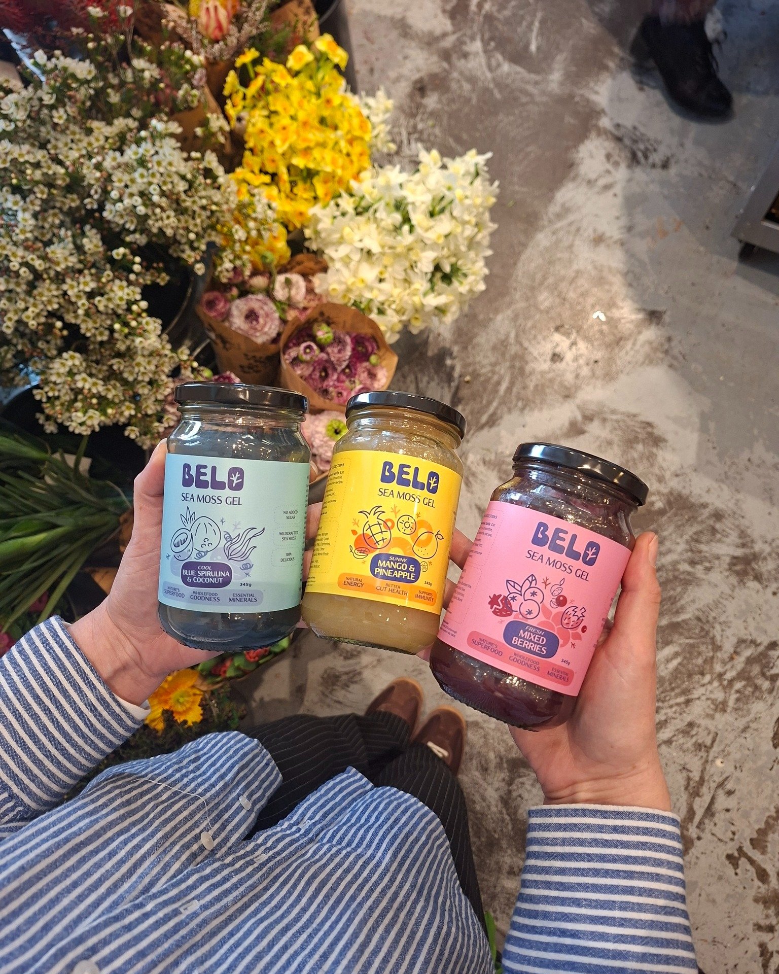 New on the shelf | @beloseamoss 

Naturally containing a broad range of minerals and prebiotic fibre, Belo Sea Moss is made in Australia using sea moss sourced from biodiverse ocean environments. Available in refreshing flavours, add it to smoothies,