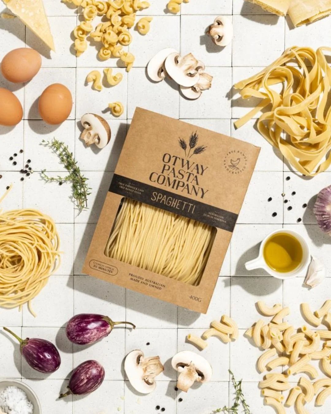 📣 October Promotion 📣

Enjoy 15% off all @otwaypastaco  products across both our stores from today until the 23rd of October!

Otway Pasta Company is a family-owned business from Colac, Victoria. Their Fresh Pasta Collection is produced in small ba