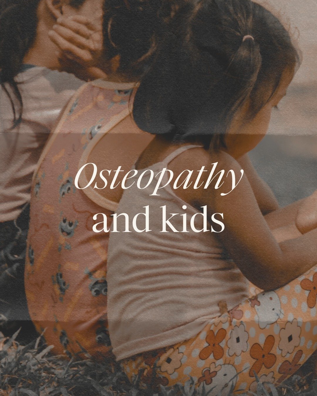 As kids grow, their bodies adapt to new challenges, from sports and play to posture and carrying school bags. When pain or restriction appears, it may reflect an unresolved strain or injury.

Osteopathic treatment for children is gentle and individua