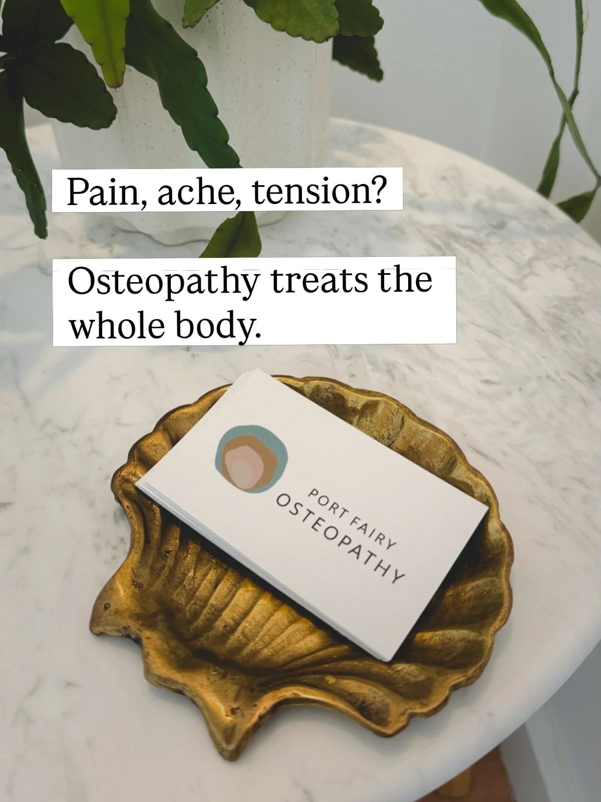 At Port Fairy Osteopathy, we treat a wide range of musculoskeletal concerns using a holistic osteopathic approach to the whole body. 

A typical consultation may include a history of your problem, assessment, hands-on osteopathic treatment, plus indi