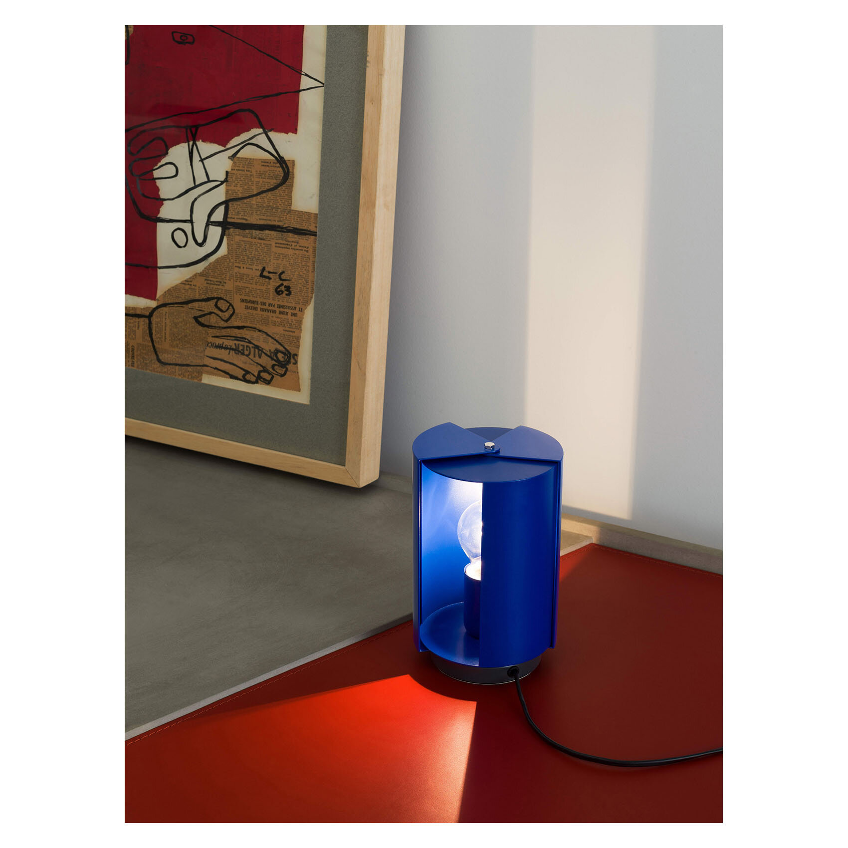 NEMO Pivotante à poser 現代主義極藍色桌燈