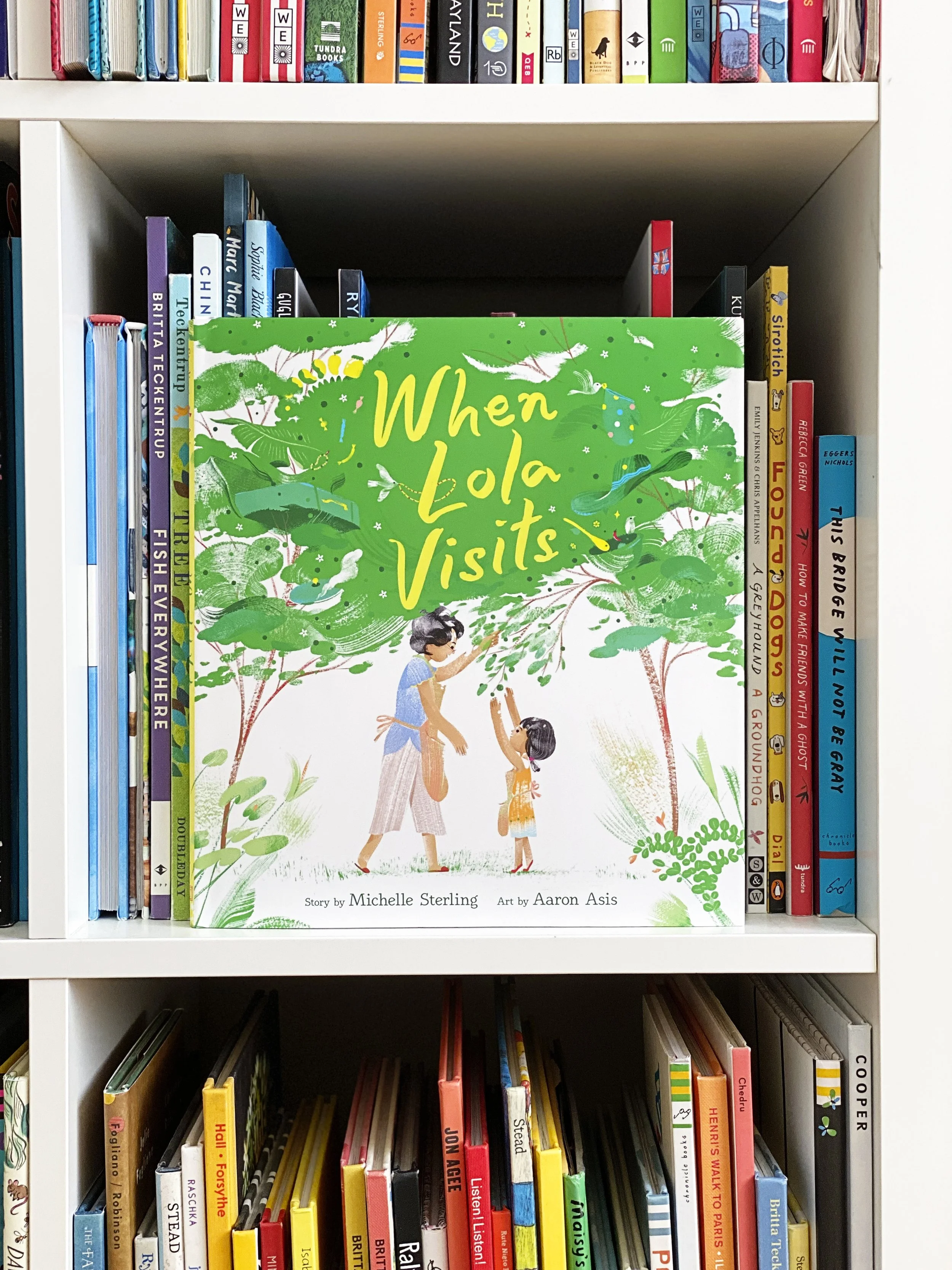 When Lola Visits on Bookshelf 2.jpg